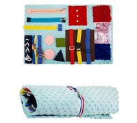 Giochi per Anziani con Alzheimer,Coperta Sensoriale per Alzheimer,coperta per anziani affetti da demenza e mani professionali affette da demenza, Per le Persone Affette da Alzheimer, Demenza, Asperger