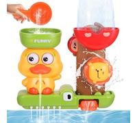 Giochi per Bagnetto Bebè, Simpatiche Anatre Giochi Vasca da Bagno Bambini 1-5 Anni, Gioco Sensoriale Divertente Rende il Bagnetto Divertente, Regalo Perfetto per Neonati Maschi Femmine Bambini