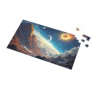 Giochi per bambini 8-12 puzzle con paesaggio alieno con pianeti e stelle, puzzle eurografico, puzzle da 1000 pezzi per bambini (1000 pezzi)