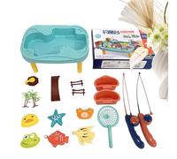 Giochi per bambini - Gioco da tavolo da 600 g con anatre e 2 canne da , per scuola prescolare, educazione a casa, infanzia, viaggi, casa, piscina, Jard