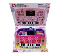 Giochi per bambini Tablet | Tablet di apprendimento per i più piccoli - Macchina per l'apprendimento 'inglese con display a LED per ragazze in età prescolare da 1 a 4 anni (rosa/verde)