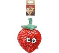giochi per cani - fragola Krafu rossa - peluche e sisal con squeaker - gioco da mordere - 16x11,3x20cm