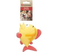 giochi per cani - pesce Anais giallo - lattice con squeaker - gioco per cani - 5,3x15,5x12cm