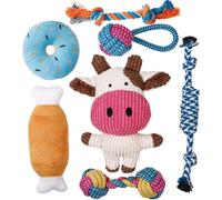 Giochi per Cani, Set Di 7 Giocattoli per Cuccioli, Giocattoli Intelligenti Da Ma