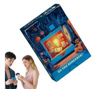 Giochi Per Coppie | Giochi Divertenti Per Coppie,Cinquanta Domande Carte Compatte Per Natale Matrimonio San Festa