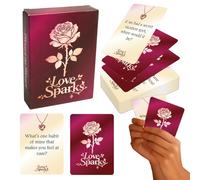 Giochi per Coppie per la Serata Romantica Mazzo di 50 Carte Romantiche per