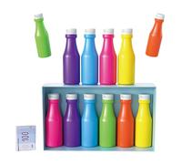 Giochi Per Famiglie,Gioco Di Abbinamento Colori Con Bottiglie | Attività Interattive Per Bambini Adulti e Gruppi Ideali Per Feste Indoor e Outdoor