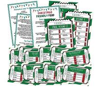 Giochi per feste di Natale, giochi per la doccia, gioco di faida amichevole per l'autunno e l'inverno, gioco di faida natalizia, domande di faida familiare, gioco di faida familiare per adulti, carte