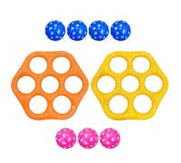 Giochi per Feste in Piscina,Giocattolo con palline da lancio galleggianti per acqua - Gioco con anelli da lancio galleggianti,per all'Aperto Viaggio Vacanza in Famiglia Festa Giardino Lago Spiaggia