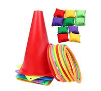Giochi per Feste per Bambini all'Aperto Interazione Genitore-Figlio | Set Giochi Carnevale per Campeggi Riunioni Giardini Parchi Spiagge