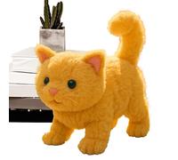 Giochi per Gattini per Bambine - Peluche Elettrico A Forma Di Gatto | Animali Per Bambine Ragazze Ragazzi Figli Festa Della Mamma Ringraziamento San Casa Famiglia Ufficio