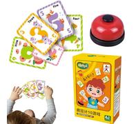 Giochi per il senso precoce dei numeri, carte flash di significato dei numeri - Giochi di carte collezionabili per il senso dei numeri matematici e le operazioni - Gioco di carte matematiche sensibile