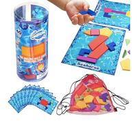 Giochi Per Immersioni: Giochi Di Immersioni In Piscina, Divertenti Di Nuoto Subacqueo, Bambini Che Risolvono Puzzle Con Schemi Sott'acqua | Per Feste Estive In Famiglia, Cortile, Comunità, Spia