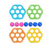 Giochi per la Piscina - Anello Gonfiabile per Giochi d'Acqua con Lancio di Palline | Set per il Gioco di Lancio della Palla - Vacanze, giardino, lago, spiaggia, , attività all'aperto,