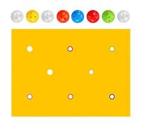 Giochi per la Telo con Buchi e 8 Palline | Giochi di per uso in Casa, Scuola, Esterni, Cortile, Spiaggia, , Ricreativo, Feste e Riunioni Familiari