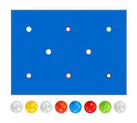 Giochi per la Telo con Buchi per Gruppo e 8 Palline