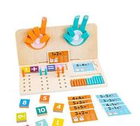 Giochi Prescolari - Blocchi Numerici per Imparare Matematica e Conteggio,Attività Motorie Sensoriali con Blocchi da Costruzione per Compleanno Casa e Scuola Materna