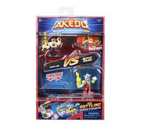 Giochi Preziosi Akedo Chux Lee VS Epic Crackup, Set di Gioco Completo per Iniziare la Battaglia, 2 Guerrieri Akedo e 2 Controller Inclusi, per Bambini a Partire da 6 Anni, AKE01300, Multicolore