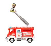 Autobotte vigili del fuoco con personaggio articolato