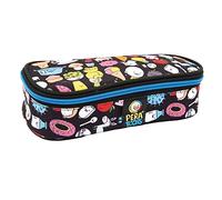 Giochi Preziosi - Astuccio ovale Pera Toons - portapenne per per la Scuola e l'ufficio con tasca interna, per Cancelleria, Pastelli, Matite e Pennarelli,formato 22 x 6 x 14 cm