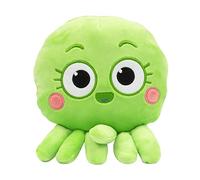 Giochi Preziosi Baby Shark Big Show - Peluche Verde A Forma Di Polipetto Con Guance Rosa Di Nome Vola Della Misura Di 20 Centimetri; Per Bambini A Partire Da 2 Anni, BAH16600