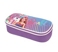 Giochi Preziosi BARBIE 2022 Bustina Ovale, per chi si sente positiva, glamour e vincente, con zip e organizer interni, BAP905000, Multicolore