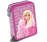 Giochi Preziosi Barbie Astuccio Scuola 3 Zip Completo 13x19x6 cm