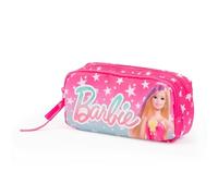 Giochi Preziosi Barbie - Maxi Bustina Portapenne Scuola Barbie, 2 Zip, Capienti Tasche Per Pastelli Pennarelli E Tutto Il Materiale Scolastico Necessario Dimensioni 22X6X14