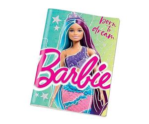 GIOCHI PREZIOSI BARBIE QUADERNO A4 RIGATURA 1CM
