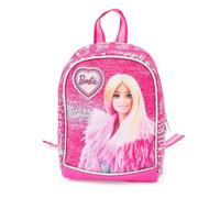 Giochi Preziosi Barbie - Zainetto Asilo Con Ampio Comparto Centrale, Tirazip Personalizzato, Spallacci Imbottiti E Maniglia Dim. 25,5 X 34,5X11,5 Cm