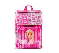 Giochi Preziosi Barbie - Zaino Estensibile Con Schienale Comfort Back, Tasca Frontale E Interna,Maniglia, Spallacci Imbottiti Dim. 29 X 40 X 13 (+9) Cm. Litri 15/25,Scuola Elementare