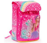Giochi Preziosi Barbie - Zaino Estensibile Con Schienale Comfort Back, Tasca Frontale E Interna,Maniglia, Spallacci Imbottiti Dim. 29 X 40 X 13 (+9) Cm. Litri 15/25