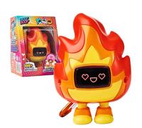 Giochi Preziosi - Beep Boop Tochi, Personaggio Interattivo Da Accudire, Animale virtuale Fuoco Con Moschettone, 4 Mini Giochi e 70 Suoni, Gioco per Bambini dai 5 anni