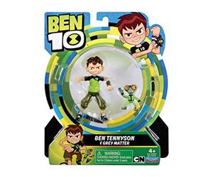Giochi Preziosi - Ben 10 Personaggio, 13 cm, Ben e Materia Grigia