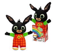 Giochi Preziosi Bing Peluche Rainbow Parlante Italiano, Peluche Musicale con Luci e Frasi, Giochi Bambini 0 Mesi +, Peluche Neonato, Ricamato con Simbolo Arcobaleno, Tessuto Morbido