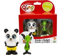Giochi Preziosi - Bing Set 2 Mini Personaggi, Pando e Padget dai Colori Luminosi