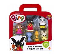 BING E I SUOI AMICI SET 6 PERSONAGGI ADATTO PER LE MANI DEI PIU' PICCOLI ETA' 18+ MESI