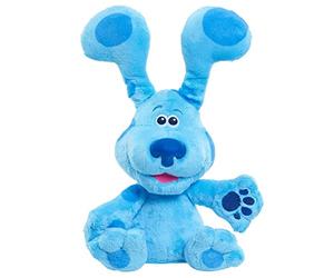 Giochi Preziosi Blue's Clues & You - Peluche Blue Gioco del Cucù, con suoni, premigli il pancino e solleverà le orecchie, per bambini a aprtire dai 3 anni, BLU02100