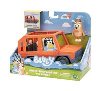 Giochi Preziosi Bluey - Jeep 4WD della Famiglia Bluey,Con Mamma Chilli e Spazio per 4 Personaggi, Include Accessorio e Foglio Adesivi, Per bambini a partire dai 3 anni