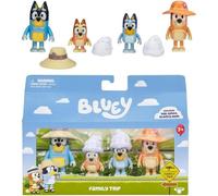 Giochi Preziosi Bluey set 4 Personaggi a Tema Vacanza