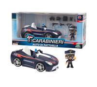 Giochi Preziosi Carabinieri Auto con Personaggio Mini Action Hero 7 cm Accessori Inclusi