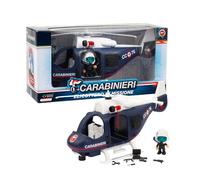 Giochi Preziosi Carabinieri - Set Elicottero e Pilota Mini Action Hero Alto 7 Cm Dei Carabinieri, Veicolo Carabinieri, Elicottero Giocattolo, Per Bambini A partire Dai 4 Anni