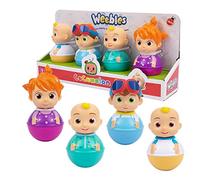 Giochi Preziosi Cocomelon - 4 Personaggi Della Linea Cocomelon In Formato Weebles Dondolano Sempre Ma Non Cadono Mai, Per Bambini A Partire Dai 18 Mesi, Wec01000