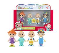 Giochi Preziosi- COCOMELON Pack 4 Personaggi, Multicolore, CCM14001