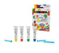 Giochi Preziosi Crystal Ball - Pacco 4 Pezzi, Crea Magiche Bolle Di Colori Diversi, Gioco Creativo Per Bambini, Non Macchia, Adatto Al Gioco In Casa, Per Bambini A Partire Dai 5 Anni