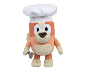 Giochi Preziosi - Dalla serie Bluey, Pelouche 20 Cm Morbido E Altamente Dettagliato Raffigurante Bingo In Versione Chef Con Cappello Da Cuoco, Per Bambini A Partire Dai 3 Anni