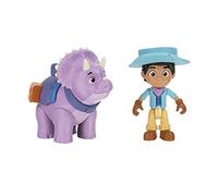 Giochi Preziosi, Dino Ranch Miguel&Tango Coppia di Personaggi, Personaggio Alto Circa 7.5cm e Dinosauro Alto 9cm Circa, Come nel Cartone Animato, per Bambini a Partire dai 3Anni, DNA00300, Multicolore