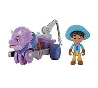 Giochi Preziosi Dino Ranch Miguel & Tango, Veicolo con Dinosauro e Personaggio Alto Circa 7.5 cm, Come Visto in TV, per Bambini a Partire dai 3 Anni, DNA03300