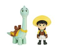 Giochi Preziosi Dino Ranch Min & Clover Coppia di Personaggi, Personaggio Alto Circa 7.5cm e Dinosauro Alto 9cm Circa, Come nel Cartone Animato, per Bambini a Partire dai 3 Anni, DNA00200, Multicolore