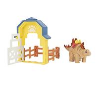 Giochi Preziosi Dino Ranch Stegosaurus Playset Action con Dinosauro, il Dinosauro è Articolato e Alto Circa 10 cm, Come Visto in TV, per Bambini a Partire dai 3 Anni, DNA05200